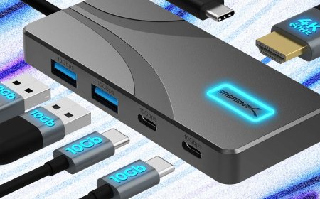 The Sabrent 5-in-1 USB-C Docking Station with 100W of Power Delivery Drops to Just $15 After Coupon