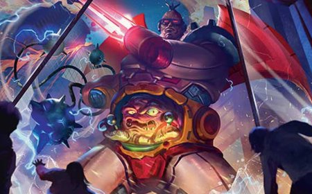 This TMNT Magic Card Is a Dream for Artifact Creature Decks - Like Warhammer 40K's Necron Dynasties