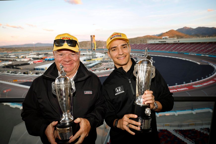 Indy 500 Winner Alex Palou And Owner Chip Ganassi Receive ‘Baby Borgs’