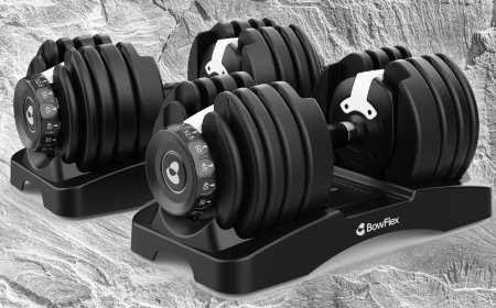 Bowflex SelectTech Adjustable Dumbbells Are Over 50% Off in the Amazon Spring Sale