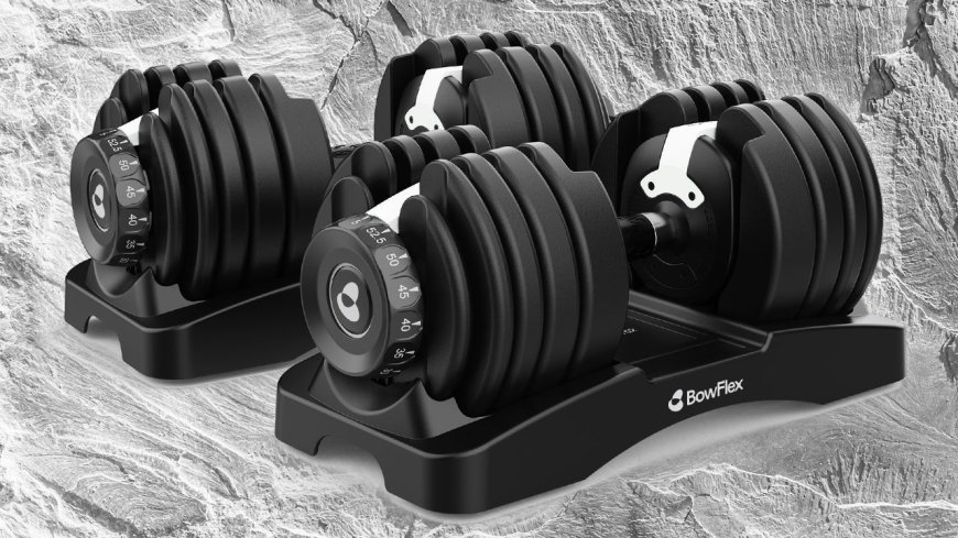 Bowflex SelectTech Adjustable Dumbbells Are Over 50% Off in the Amazon Spring Sale