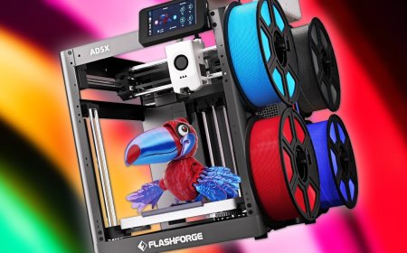 The FlashForge AD5X Is One of the Best Multi Material and Multi Color 3D Printers Priced Under $300