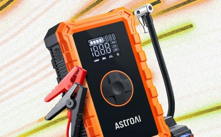 The AstroAI Cordless Car Jump Starter and Air Compressor (Tire Inflator) Drops to $35 at Amazon