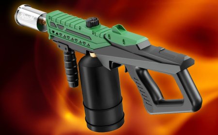 Save 50% Off a Flame Thrower Style Propane Torch Gun