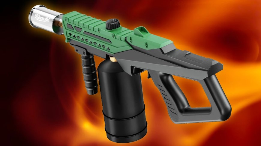 Save 50% Off a Flame Thrower Style Propane Torch Gun