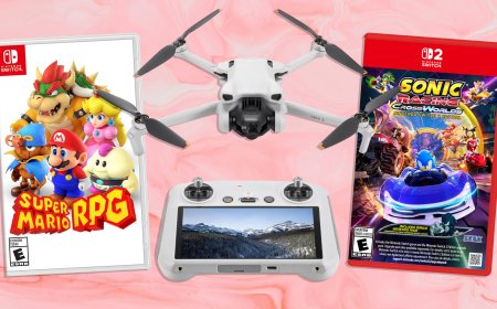 The Best Deals Today: DJI Mini 3, Sonic Racing: CrossWorlds, Super Mario RPG, and More