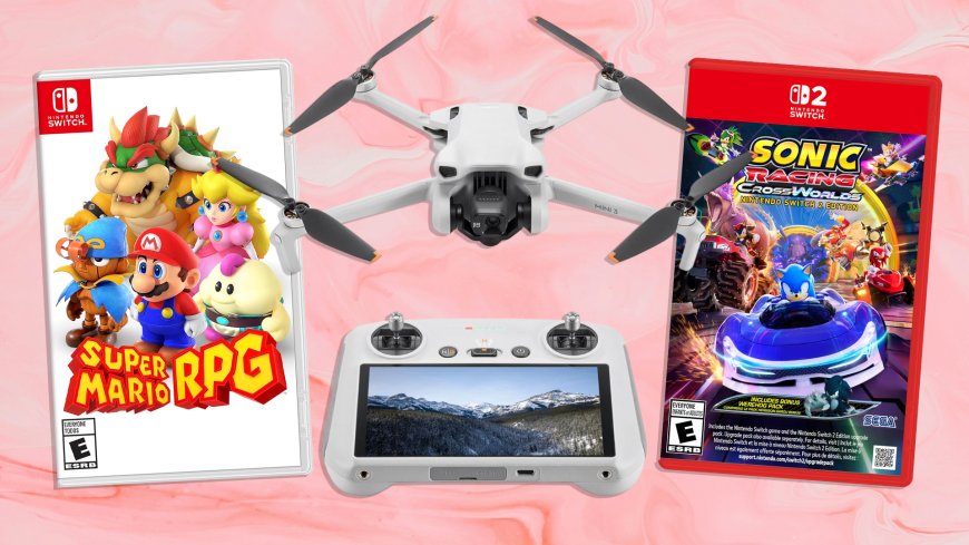 The Best Deals Today: DJI Mini 3, Sonic Racing: CrossWorlds, Super Mario RPG, and More